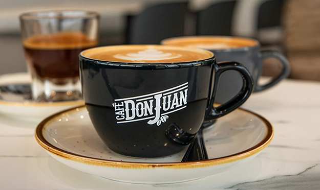Coffee on us
